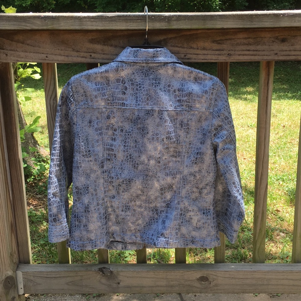 Ruby Rd Snakeskin Jacket - Picture 10 of 12